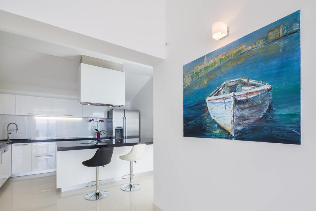 Beach Penthouse Diamond Apartman Omiš Kültér fotó