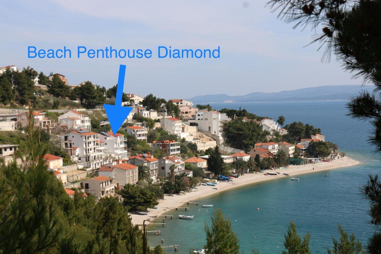 Beach Penthouse Diamond Omiš Szoba fotó